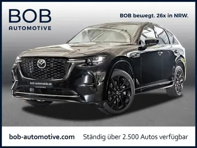 Neu Mazda CX-60 Homura-Line 328 PS (241 kW) 2025 Jet black SUV