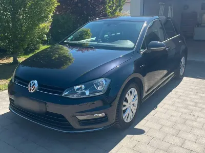 Gebraucht VW Golf VII R-line 110 PS (80 kW) 2016 Schwarz Kombi