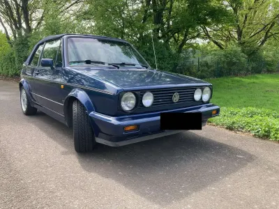 Gebraucht VW Golf Cabriolet Classicline 98 PS (72 kW) 1992 Blau Cabrio