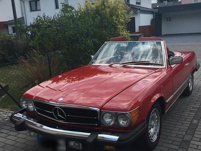 Gebraucht Mercedes SL450 218 PS (160 kW) 1979 Rot Cabrio