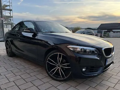 Usata BMW 218 Advantage 136 CV (100 kW) 2020 Nero Coupé