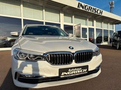 Weiß Gebraucht 2018 BMW 520 Luxury Line Kombi | 20.390 € (Fairer Preis)