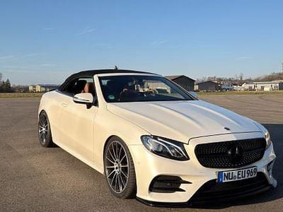 Usata Mercedes E350 AMG line 299 CV (219 kW) 2019 Bianco Cabrio
