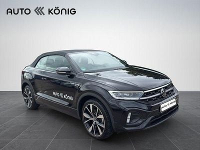 Gebraucht VW T-Roc Cabriolet R-line 150 PS (110 kW) 2024 Schwarz Cabrio