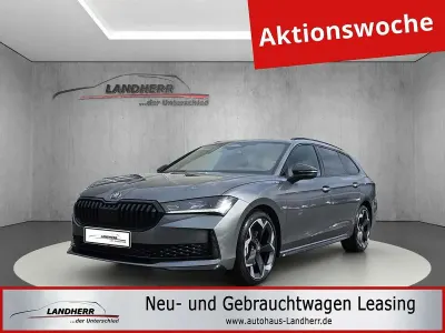 Ny Skoda Superb SportLine 265 HK (194 kW) 2025 Grå Stationcar