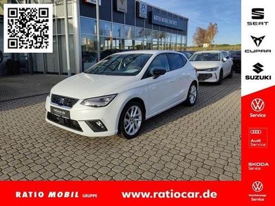 Gebraucht Seat Ibiza FR 116 PS (85 kW) 2024 Nevada/moon weiss metallic Kleinwagen