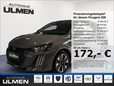 Second-hand Peugeot 208 Allure 101 CP (74 kW) 2024 Gri Hatchback