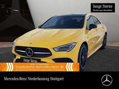 Sonnengelb Gebraucht 2021 Mercedes E250 AMG Coupé | 30.890 € (Etwas zu teuer)