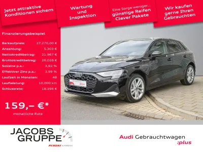 Usata Audi A3 Advanced Plus 150 CV (110 kW) 2025 Nero