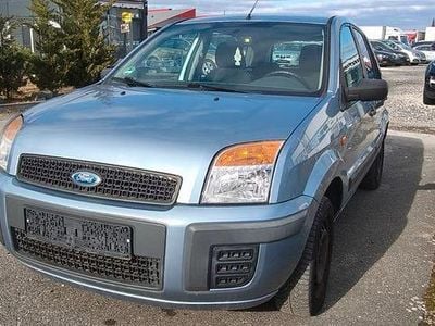 Gebraucht Ford Fusion Fun X 80 PS (58 kW) 2008 Blau Kleinwagen