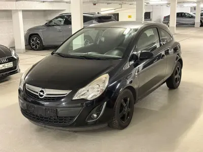 Gebraucht Opel Corsa Satellite 87 PS (63 kW) 2011 Schwarz Kleinwagen