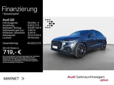Brugt Audi Q8 Sport 286 HK (210 kW) 2022 Grå SUV