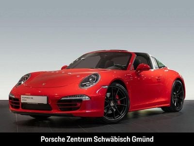 Usata Porsche 911 Targa 4 349 CV (256 kW) 2015 Rosso Cabrio