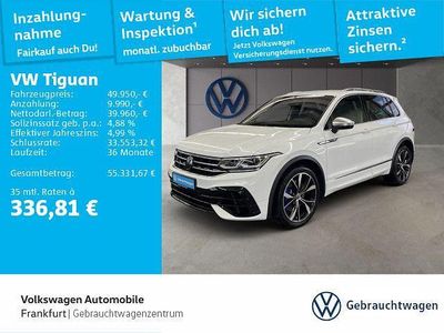Usata VW Tiguan R 320 CV (235 kW) 2023 Bianco SUV