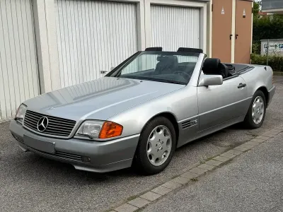 Gebraucht Mercedes SL600 394 PS (289 kW) 1993 Silber Cabrio