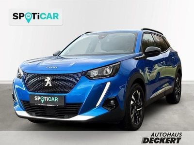 Blau Gebraucht 2022 Peugeot e-2008 Allure SUV | 18.990 € (Fairer Preis)