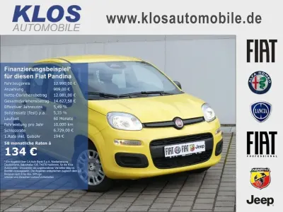 Neu Fiat Panda Pop 65 PS (47 kW) 2026 Gelb Kleinwagen