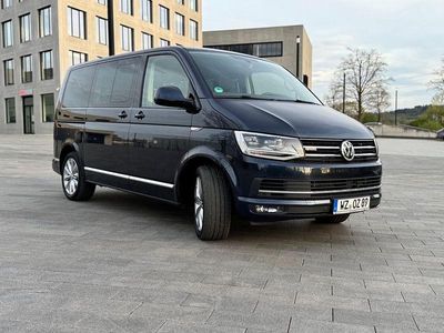 Second-hand VW T6 Highline 204 CP (150 kW) 2015 Albastru Van