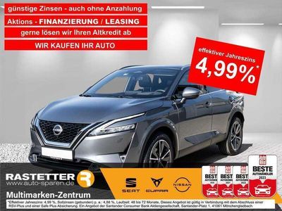 gebraucht Nissan Qashqai DIG-T MHEV tekna+ Leder+Pano+ProPilot+BOSE+Matrix+Massage+HUD+ACC+360+eHeckkl