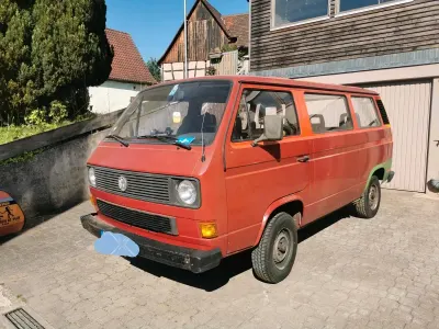 Gebraucht VW T3 50 PS (36 kW) 1984 Rot Van