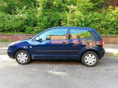 Gebraucht VW Polo 2003 Blau Kleinwagen
