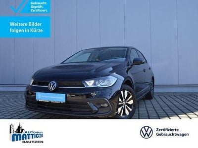 Gebraucht VW Polo IQ Drive 95 PS (69 kW) 2024 Schwarz (deep black perleffekt) Limousine