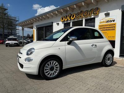 Gebraucht Fiat 500C Basis 71 PS (52 kW) 2023 Gelato weiß / verdeck beige Cabrio