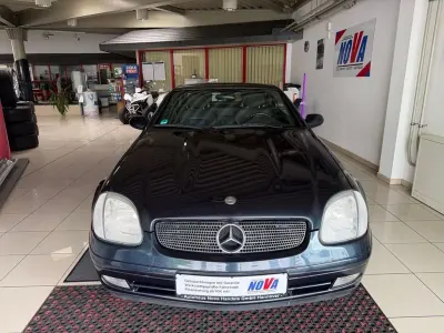 Używany Mercedes SLK230 193 KM (141 kW) 1998 Niebieski Kabriolet