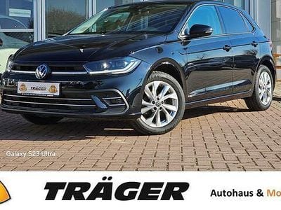 Gebraucht VW Polo Style 95 PS (69 kW) 2023 Schwarz Kleinwagen