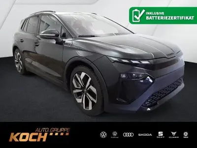 Gebraucht Skoda Elroq SportLine 210 kW (286 PS) 2025 Schwarzmagic perleffekt SUV