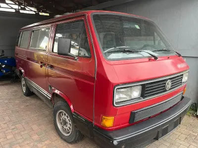 Gebraucht VW T3 70 PS (51 kW) 1989 Rot Van