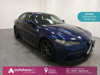 Second-hand Alfa Romeo Giulia Quadrifoglio 510 CP (375 kW) 2019 Albastru Berlinǎ