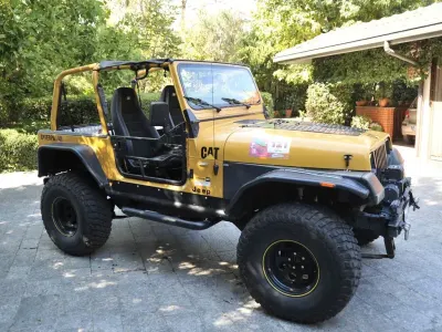 Gebraucht Jeep Wrangler 177 PS (130 kW) 1994 Gelb SUV
