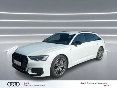 Gebraucht Audi A6 S-Line 299 PS (219 kW) 2023 Gletscherweiß metallic Kombi