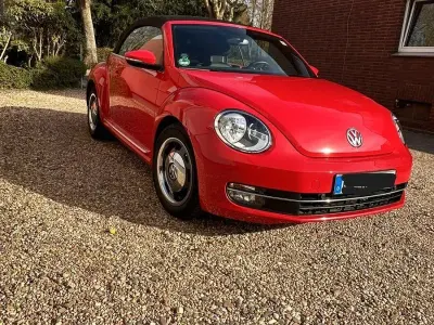 Second-hand VW Beetle Design 105 CP (77 kW) 2015 Roșu Hatchback