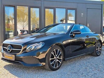 Usata Mercedes E220 194 CV (142 kW) 2020 Nero Cabrio
