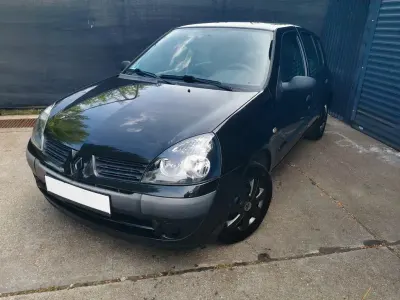 Gebraucht Renault Clio II 58 PS (42 kW) 2004 Schwarz Limousine