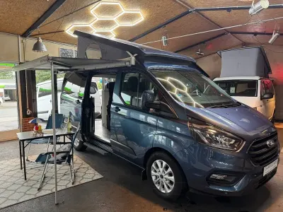 Gebraucht Ford Transit Custom Nugget 170 PS (125 kW) 2022 Blau Van