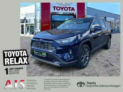 Gebraucht Toyota RAV4 Hybrid Team 218 PS (160 kW) 2023 Dark blue (metallic) SUV