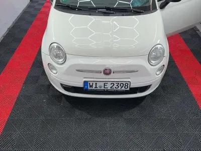 Gebraucht Fiat 500 Pop 69 PS (50 kW) 2010 Weiß Kleinwagen