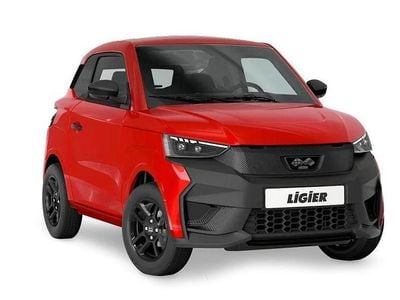 Ny Ligier JS50 2025 Röd Halvkombi