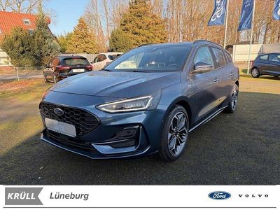 Blau Gebraucht 2023 Ford Focus ST-Line X Limousine | 23.801 € (Fairer Preis)