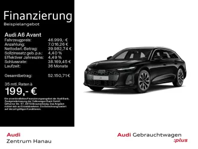 Gebraucht Audi A6 Advanced 204 PS (150 kW) 2025 Mythosschwarz metallic Kombi