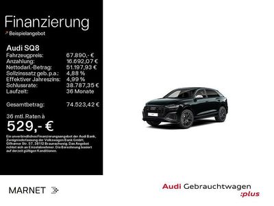Gebraucht Audi SQ8 Ambiente 507 PS (372 kW) 2022 Mythosschwarz metallic SUV