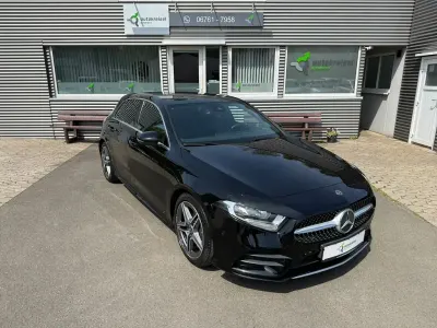 Brugt Mercedes A200 AMG 150 HK (110 kW) 2019 Sort Sedan
