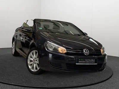 Brugt VW Golf Cabriolet Basis 105 HK (77 kW) 2012 Lilla Cabriolet
