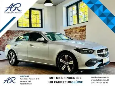 Brugt Mercedes C200 Avantgarde 204 HK (150 kW) 2023 Sølv Sedan