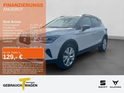 Gebraucht Seat Arona Xperience 116 PS (85 kW) 2025 Weiß SUV