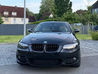 Gebraucht BMW 320 Cabriolet Sport Line 184 PS (135 kW) 2013 Schwarz Cabrio