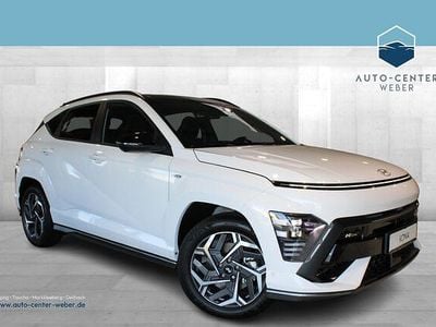 Gebraucht Hyundai Kona N Line 198 PS (145 kW) 2023 Atlas white SUV
